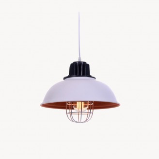 Black Wooden Aluminium shade Pendant Light 